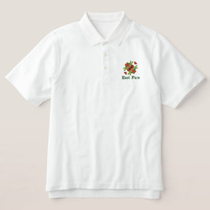 Mens' Embroidered Basic Polo T-Shirt