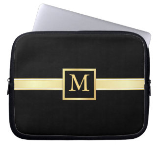 Men's Executive Style Monogram Laptop Skin Sleeve