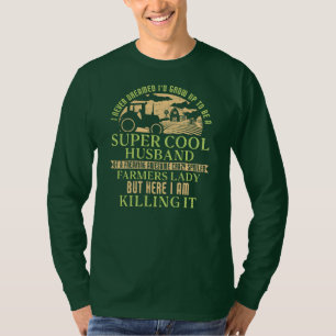 Mens Farm Farming Farmer T-Shirt