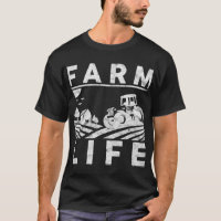 Mens Farm Life Funny Farming Farmer Arable