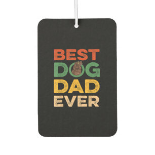 Mens Fars Day Best Newfoundland Dog Dad Ever Air Freshener