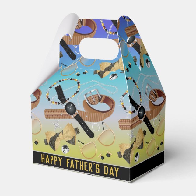 Mens Fashion | Father's Day Favor Box (Front Side)