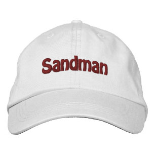 Mens Fashion Funny Novelty Golf SANDMAN Embroidered Hat