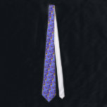 MENS FASHION TIE - MOGEN DAVID - STARS OF DAVID<br><div class="desc">Celebrate the Holidays with this decorative Jewish Stars Tie. Can be worn any day of the year though! Electric blue and decorative Jewish Stars embelish this stunning men's tie. Give as gifts to friends and family this year for Chanukkah! Happy Chanukka!</div>
