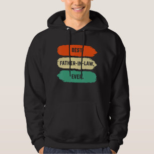 Mens Father Day From Family  Best Father In Law Ev Hoodie