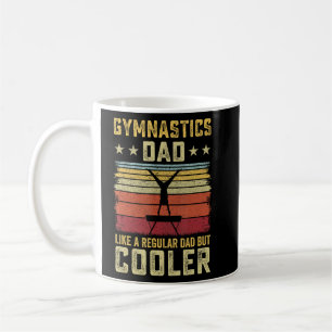 Mens Father Gymnastics Dad Like a Regular Dad But Coffee Mug
