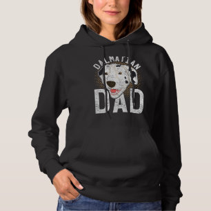 Mens Fathers Day Dalmatian Dad Animal Pet Dog  Dal Hoodie
