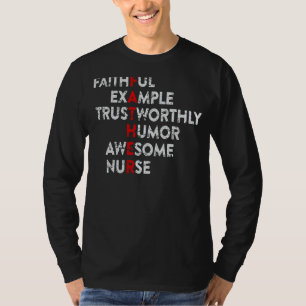 Mens Father's Day For Dad Daddy Awesome Nurse Pro T-Shirt