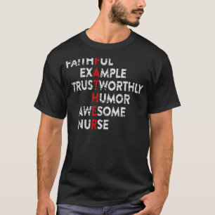 Mens Father's Day  For Dad Daddy Awesome Nurse Pro T-Shirt