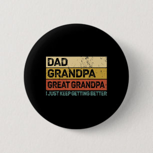 Mens Fathers Day Gift from Grandkids Dad Grandpa G 2 Inch Round Button