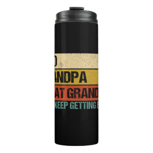 Mens Fathers Day Gift from Grandkids Dad Grandpa Thermal Tumbler
