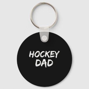 Mens Father's Day Hockey Gift For Men Sports Idea Keychain