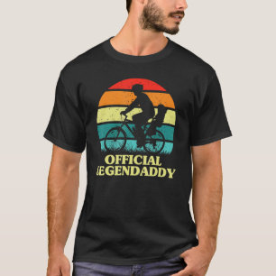Mens Father's Day Official Legendaddy Retro Sunset T-Shirt