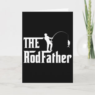 Men's Father's Day Rod Father Fishing Funny Father Card