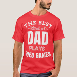 Mens Father's Day T for Video Game, Gamer Dad T-Shirt