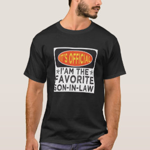 Mens Favourite son-in-law from mother-in-law or fa T-Shirt