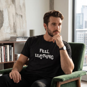 Men's Feel Everything Graphic Shirt Bold Black