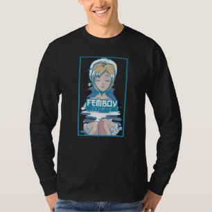 Mens Femboy Vaporwave Aesthetic Femboy   T-Shirt