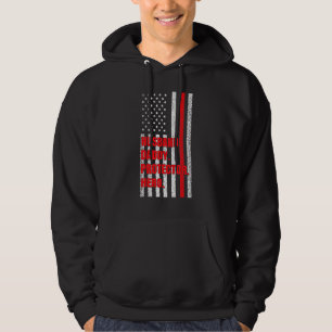 Mens Firefighter Dad Husband Daddy Protector Hero  Hoodie