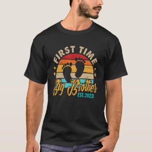 Mens First Time Big Brother 2023 Father's Day Prom T-Shirt