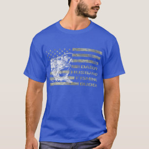 Mens Fishing Dad Father 2543 T-Shirt