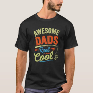 Mens Fishing Dad Jokes Funny Fisherman Retro Vinta T-Shirt