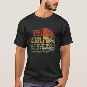 Mens Fishing Lover Funny Fisherman Fathers Day Ree T-Shirt