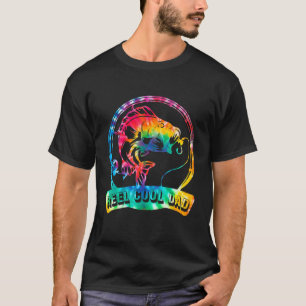 Mens Fishing Reel Cool Dad Fishermen Daddy Fishing T-Shirt