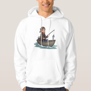 Men's Fishing T-Shirt/Hoodie Hoodie