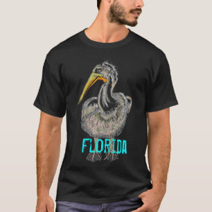 Mens Florida pelican souvenir shirt