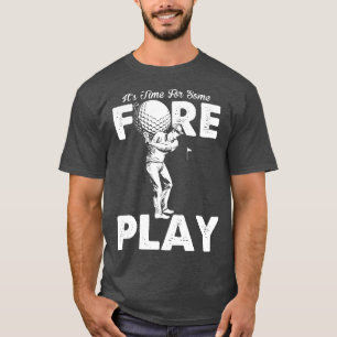 Mens Foreplay Innuendo Funny Golf Adult Humour T-Shirt