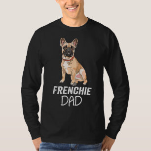Mens Frenchie Daddy French Bulldog Dog Dad T-Shirt