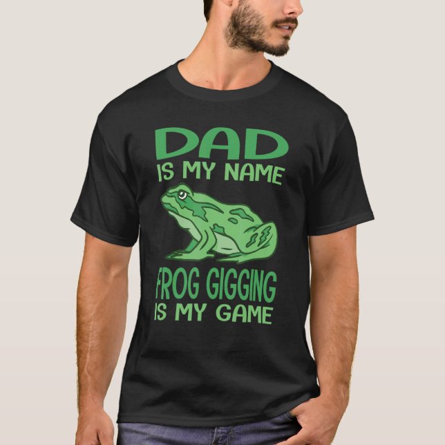 Mens Frog Catching & Toad Hunting for a Bullfrog H T-Shirt (Front)