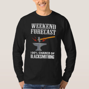 Mens Fun Patriotic American Blacksmith Forge Hamme T-Shirt