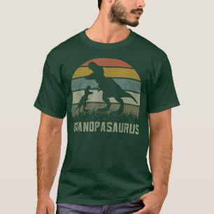 Mens Fun Rawr Dinosaur Grandpa s, Grandpasaurus 1  T-Shirt