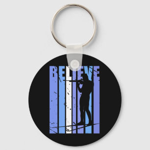 Mens Funky Mens Shooting Gun Biathlon Target Ski S Keychain