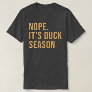 Men's Funny and Hilarious Duck Hunting Shirt