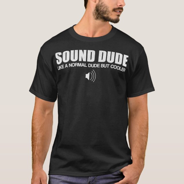 Mens Funny Audio Engineer  T-Shirt (Front)
