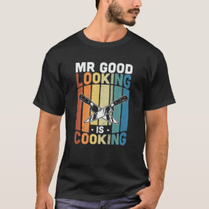 Mens Funny BBQ Father's Day Smoking, Grilling And T-Shirt