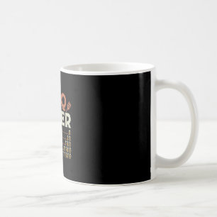 Mens funny bbq grill chef grilling master barbecue coffee mug