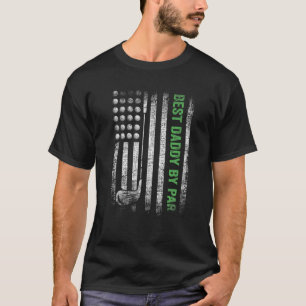 Mens Funny Best Gampa By Par Father's Day Golf T-Shirt