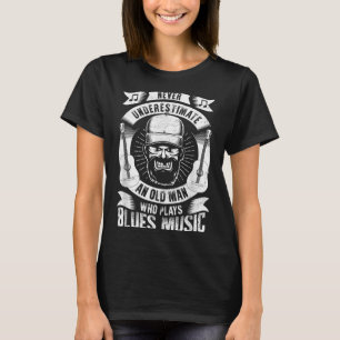 Mens Funny Blues Music Quote T-Shirt