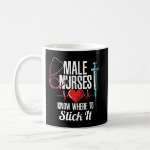 Mens Funny Carer Hospital Murse I Nurse Do you lov Coffee Mug
