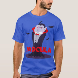 Mens Funny Dadcula Halloween Costume, Men and Dads T-Shirt