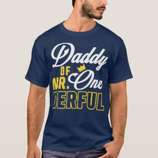 Mens Funny Daddy Daughter Son Papa Dad Father Popp T-Shirt