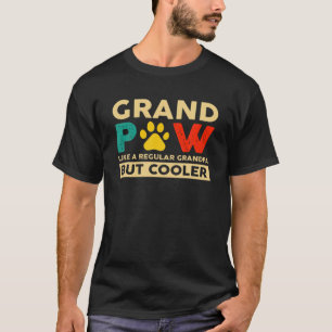 Mens Funny Definition Grandpaw Like A Regular Gran T-Shirt