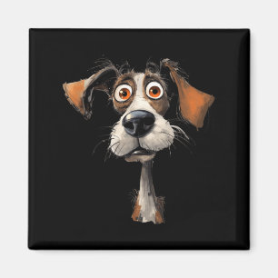 Mens Funny Dogs For Animal Lovers And Pet Fans Magnet