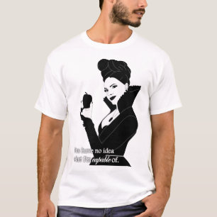 Mens Funny Evil Queen Quote T-Shirt