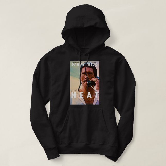 Mens Funny Film Heat Movie Cool Graphic Gifts Hoodie (Design Front)