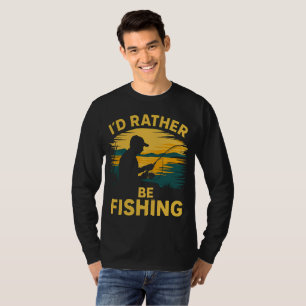 Mens funny fishing T-Shirt